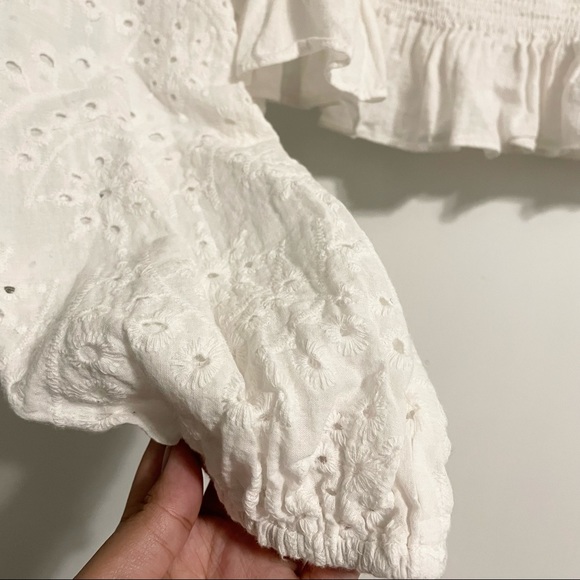 Cotton candy peasant blouse - Picture 6 of 6